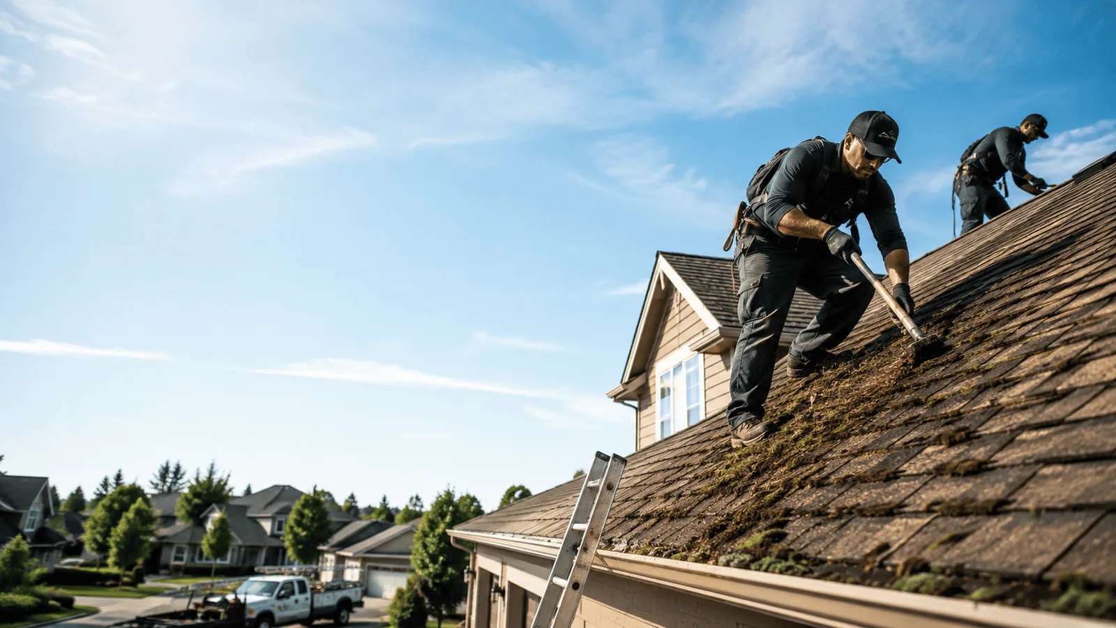 Roof Moss Removal in Omer, MI near me